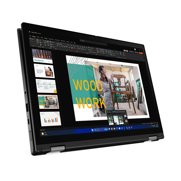 Ноутбук ThinkPad L13 2-in-1 Gen 5 13.3" WUXGA (1920x1200) Touch IPS 300N, Ultra 7 155U, 16GB LPDDR5, 1TB SSD M.2, Intel Graphics,FHD + IR, Wi-Fi 6,BT, FPR, KB Ru Eng, Pen, (существенное повреждение коробки)