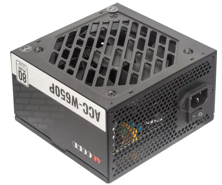 блок питания Accord ATX 650W ACC-W650P 80+ white (20+4pin) 120mm fan 6xSATA RTL