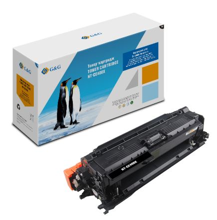Картридж Cartridge G&G 507X для HP CLJ M551/M575/M570; Canon LBP7780 с чипом 11000стр. аналог CE400X гарантия 36 мес.