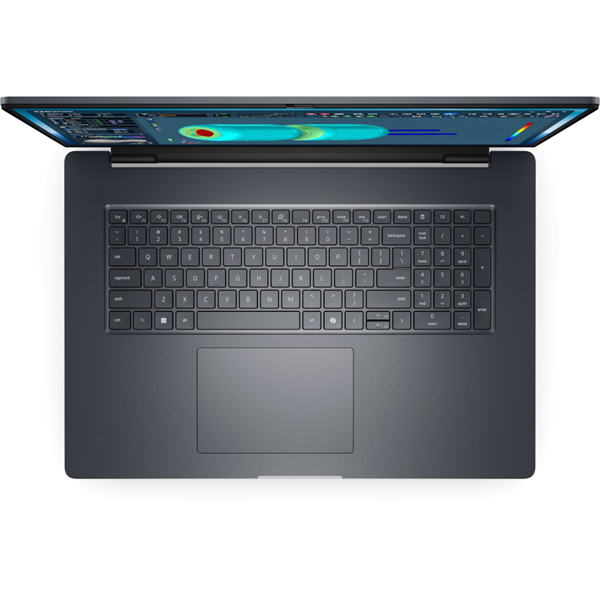 Ноутбук Dell Pro Max 18 Plus MB18250 Core Ultra7 265HX 18" 16:10 QHD+ (2560 x 1600) 120Hz,500 nits,DDR5 32GB (16GB*2),1TB SSD,NV RTX PRO 4000 (16GB GDDR7) backlight,96Whr,FPR,3,3kg,2y,Linux,Black,KB Eng/Rus