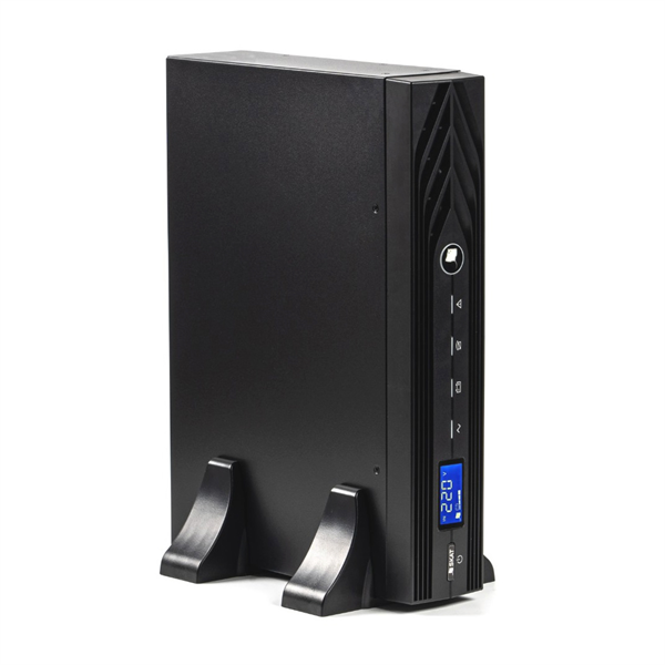 Источник бесперебойного питания (9903) SKAT-UPS 1000-RACK-ON-E ИБП 900 Вт, online, синус,внешн. АКБ х 2 шт, 8xC13