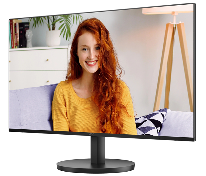 Мониторы 23,8" AOC 1920х1080 WLED 16:9 IPS 300cd, 1500:1, 20M:1, 4ms, 178/178, VGA, HDMI, DP, 120Hz, Speakers, Tilt, Internal, VESA, Black, 3y