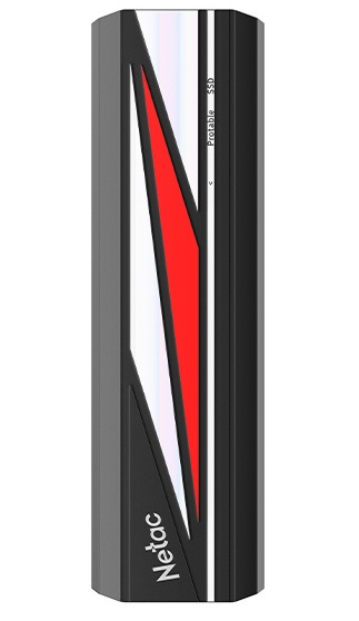 SSD накопитель Netac ZX20L 512GB USB 3.2 Gen 2x2 Type-C External SSD, R/W up to 2000MB/1800MB/s, with USB C to A cable and 20Gbps USB C to C cable, 5Y wty