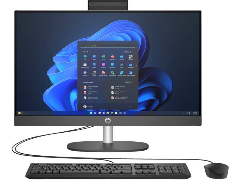 HP ProOne 240 G10 All-in-One NT 23,8"LED UWVA IPS (1920x1080)Core Ultra5125U,32GB(2x16GB)DDR5,512GB,eng/rus usb kbd,WiFi,BT,5MP,Iron Gray,Win11ProMultilang,1Wty