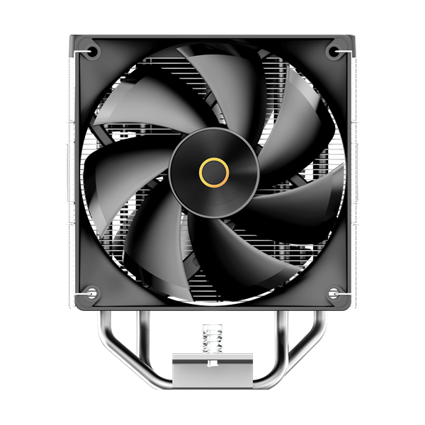 Кулер для процессора Ocypus Delta A40 Elite BK Dual Fan, 2x120mm FAN, Top Panel, 4 HEAT PIPES, 4-PIN PWM, 500-2000 RPM, 29DBA, HYDRO BEARING, LGA115X/1200/1700/18XX, AM4/AM5
