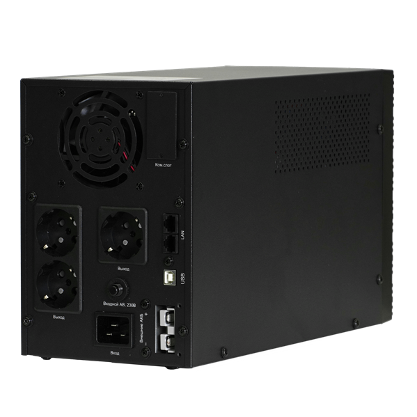 Источник бесперебойного питания Systeme Electric Smart-Save SMT, 1000VA/800W, Line-Interactive, LCD, Out: 3xSchuko, SNMP Intelligent Slot, без встроенных батарей