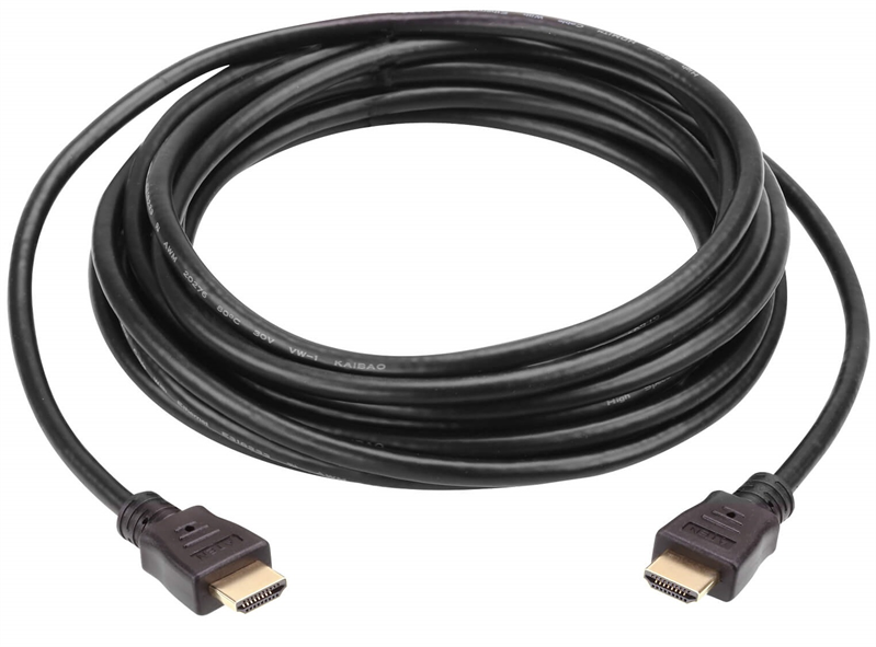 Кабель Aten ProAV-black: 2 м HDMI 2.0b/Ethernet Высокоскоростной кабель
