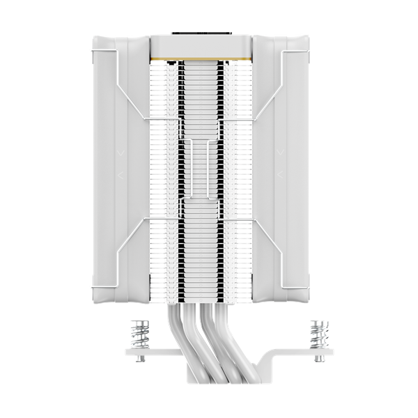 Кулер для процессора Ocypus Iota A40 WH Dual Fan, 2x120mm FAN, Display Panel, 4 HEAT PIPES, 4-PIN PWM, 500-2000 RPM, 29DBA, FDB, LGA115X/1200/1700/18XX, AM4/AM5