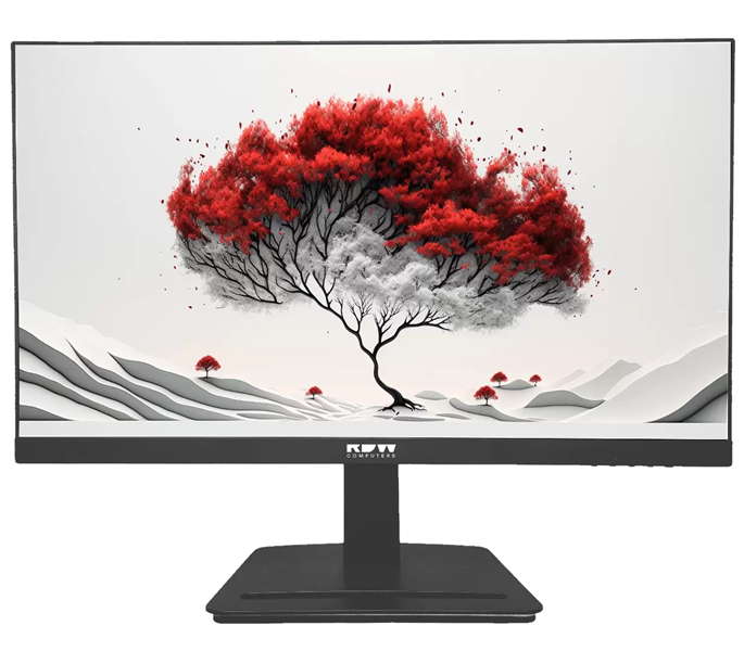 Монитор RDW2401K ЕМТЦ.467846.005-01 23,8" 1920x1080(FHD) IPS 120Hz 4мс 178°/178 350cd VGA HDMI DP аудио вход/выход Рег. по высоте, Портретный режим, Поворот вокруг своей оси,наклон,Внешний БП,Динамики, черный
