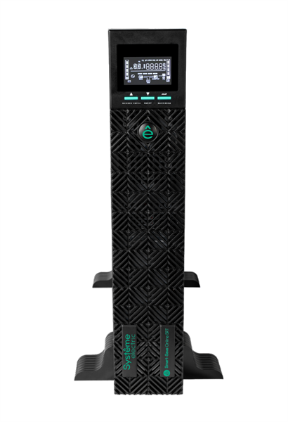 Источник бесперебойного питания Systeme Electric Smart-Save Online SRT, 2000VA/2000W, On-Line, Extended-run, Rack 2U(Tower convertible), LCD, Out: 8xC13, 1xC19, Pre-Inst. Web/SNMP, USB, RS-232, Dry contact