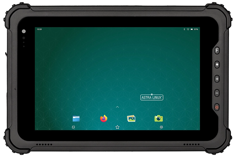 Планшет защищенный (ТСД) MIG T8X, 4gb/64gb, 1200*1920 FHD, 5MP/8MP, 4G LTE, Astra Linux SE v1.7 «Воронеж», Wi-Fi 2.4GHz/5GHz, BT 4.2 BLE, NFC, 2D сканер, блок питания с кабелем
