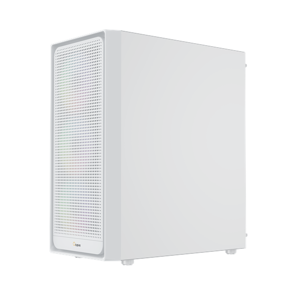 корпус Ocypus Gamma C50 WH ARGB, MATX, USB3.0*1+USB2.0*2, FRONT 3x120mm ARGB, REAR 1x120mm ARGB (незначительное повреждение коробки)