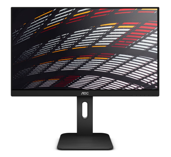 23,8" AOC 24P1 1920x1080, LED, 16:9, IPS, 250cd, 1000:1, 50M:1, 5ms, 178/178, D-Sub, DVI, HDMI, DP, 4*USB3.0, 60Hz, Speakers, HAS, Pivot, Tilt, Swivel, Внут, VESA, Black, 3y