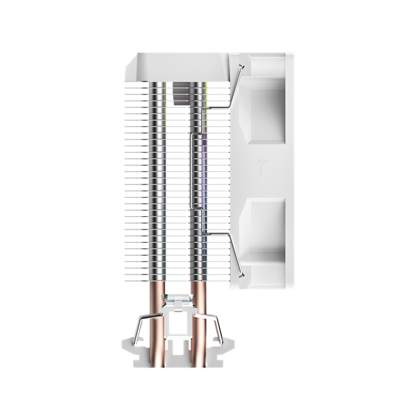 Кулер для процессора Ocypus Gamma A20 WH ARGB, 92mm FARGB FAN, Top FARGB Panel, 2 HEAT PIPES, 3-PIN, 1900 RPM, 21DBA, HYDRO BEARING, LGA115X/1200/1700/18XX, AM4/AM5