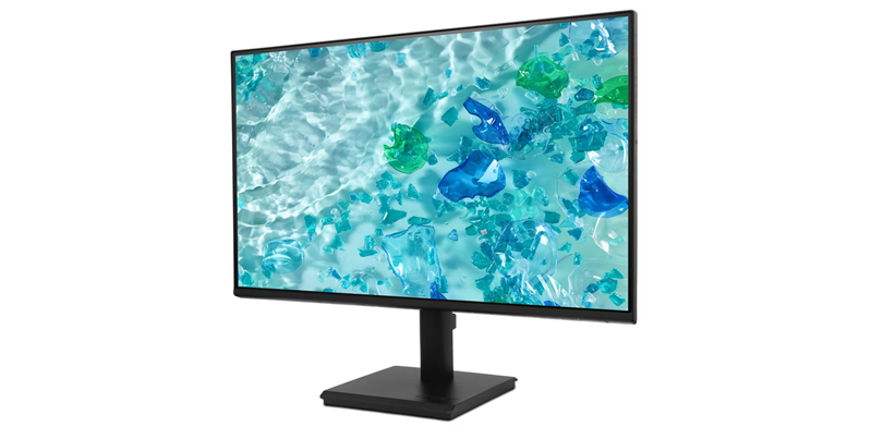 Монитор 23.8'' ACER Vero V247YGbmipx IPS, 1920x1080, 1 / 4ms, 250cd, 120Hz, 1xVGA + 1xHDMI(1.4) + 1xDP(1.2) + SPK + Audio in + Audio out, Speakers 2Wx2, sync: FreeSync, Vesa:100x100