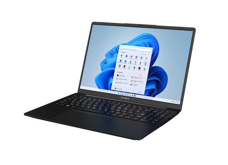 IRBIS Blizzard 16NBC1501 15.9" AMD Ryzen R5 5500U, 15.9"LCD 2K res, 16+512GB sata SSD, AC wifi 5, 2MP camera, 5000mha battery, AD metal with chamfer case,embeded logo, WIN11Home