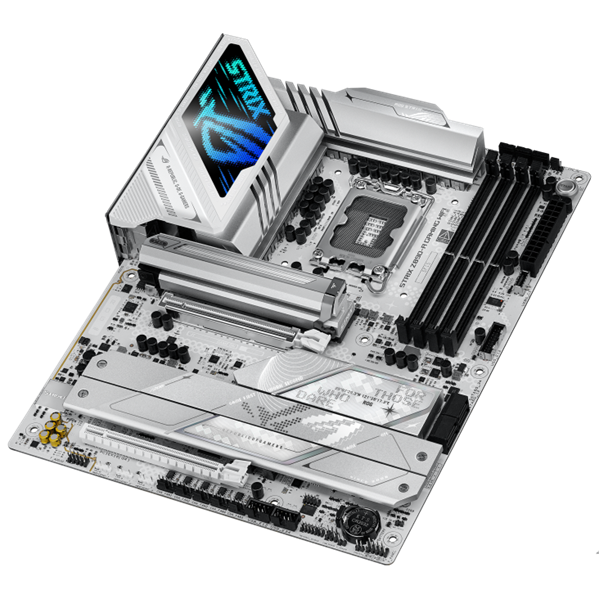 Материнская плата ASUS ROG STRIX Z890-A GAMING WIFI, LGA1851, Z890, 4*DDR5, 4*SATA, 5*M.2, 7*USB 3.2, Type-C, 2*PCIx16, 2*Thunderbolt™ 4, HDMI+DP, ATX; 90MB1I90-M0EAY0