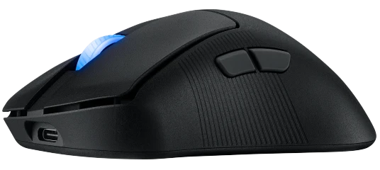 Мышь ASUS ROG KERIS II WIRELESS ACE, 54g, 2.4GHz RF, Bluetooth, 42K DPI Sensor, 5 Programmable Buttons, Black
