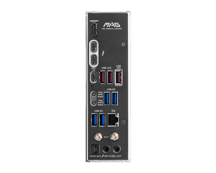 Материнская плата MSI MAG Z890 TOMAHAWK WIFI MAG Z890 TOMAHAWK WIFI, Z890, LGA1851, 4DDR5, 3PCIEx16,4M.2,4SATA3,2USB 4,1USB3.2 Gen2X2
