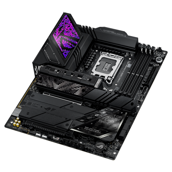 Материнская плата ASUS ROG STRIX Z890-E GAMING WIFI, LGA1851, Z890, 4*DDR5, 4*SATA, 7*M.2, 10*USB 3.2, 2*Type-C, 2*PCIx16, 2*Thunderbolt™ 4, HDMI+DP, ATX; 90MB1IM0-M0EAY0