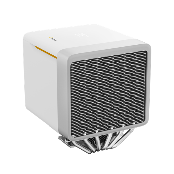 Кулер для процессора Ocypus Delta A62 EX WH Digital, 2x120mm ARGB FAN, Top Display Panel, 6 HEAT PIPES, 4-PIN PWM, 600-1800 RPM, 31DBA, HYDRO BEARING, LGA115X/1200/1700/18XX, AM4/AM5