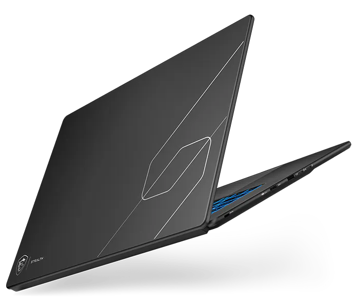 ноутбук MSI Stealth 16 AI+ B3WH Core 9 386H 16" 16:10 QHD+ (2560 x 1600) OLED, 240hz,DDR5 32GB (16GB*2),1TB SSD,NV RTX 5070 Ti (GDDR7 12GB),99Whr,2.1kg,2y,Win11Home,Black