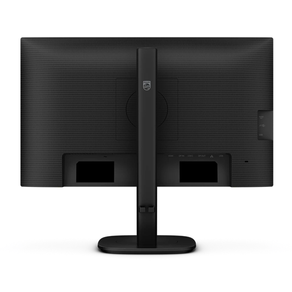Монитор 23,8" Philips 24B2U3301 1920x1080 WLED 16:9 IPS 300cd, 1500:1, 4ms, 50M:1, 178°/178°, HDMI, DP, USB Hub: 4*USB3.2, USB-C(90W), RJ45, Speak, 120Hz, Tilt, Height, Swivel, Pivot, Internal, VESA, Black,3y