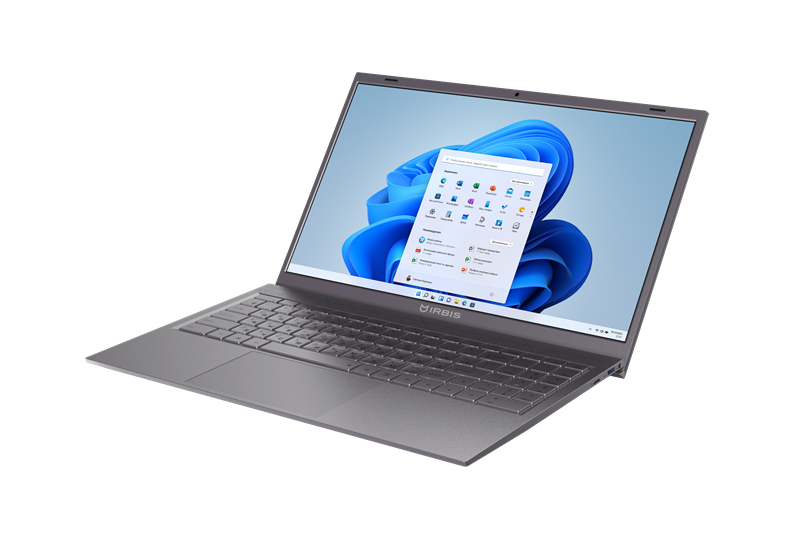 Ноутбук IRBIS Blizzard 15NBC1003 15.6" Core I5-1035G4, 15.6"LCD 1920*1080 IPS , 8+256GB SSD, AC wifi, camera: 2MP, 5000mha battery, metal ca (после ремонта, потертости, царапины, сильные повреждения коробки)