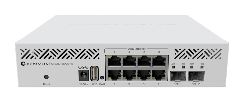 Коммутатор MikroTik Cloud Router Switch CRS310-8G+2S+IN