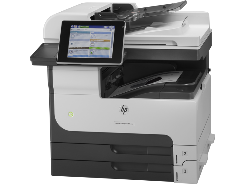 Лазерное многофункциональное устройство HP LaserJet Enterprise 700 MFP M725dn (p/c/s, A3, 1200dpi, 40ppm, 1024Mb, 320Gb HDD, 3 trays 100+250+250, ADF100, Duplex, USB/LAN/FIH, Color LCD20i, replace Q7840A, Q7829A)