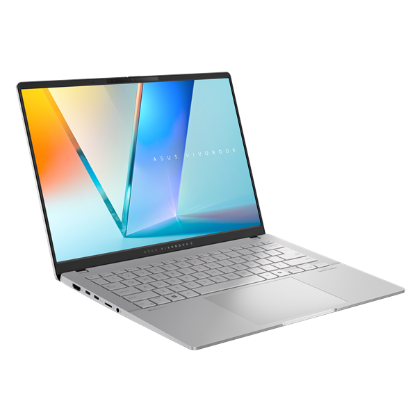 ASUS Vivobook S 14 OLED M5406WA-PP086W AMD RYZEN AI 9 HX 370(12C) LPDDR5X 32GB 1TB PCIE G4 SSD 14.0 OLED WQXGA+(WQ+) 2880X1800 16:10 Bend+400nits(HDR) Glare DCI-P3:100%(120Hz) WIN11 HOME Cool Sil
