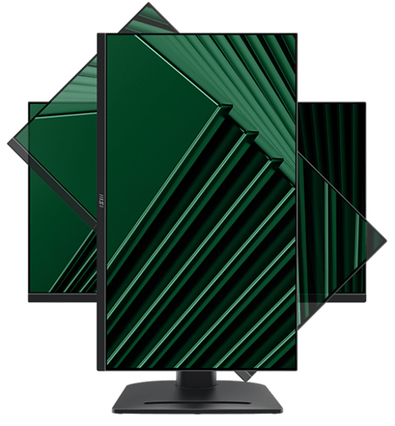 Монитор MSI PRO MP275QPG 27" 16:9 WQHD(2560x1440) IPS Flat,1ms(MPRT),1300:1,100M:1,300nit,178/178,2xHDMI 2.0,DP 1.2,Speaker,Tilt,Swivel,Height,Pivot,VESA,100Hz,Black,1y war-ty