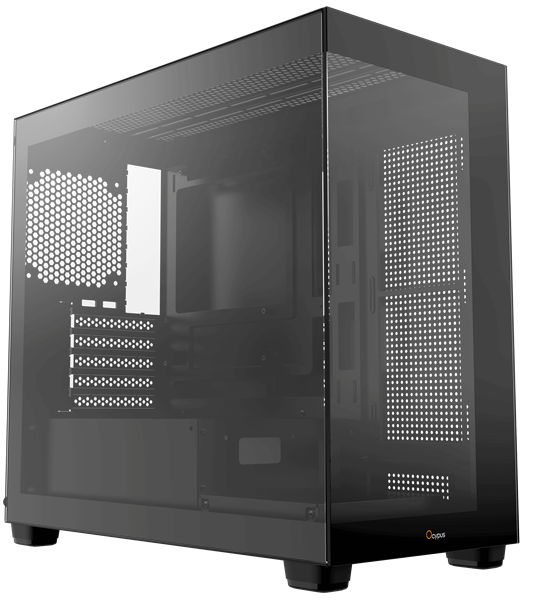 корпус Ocypus Gamma C52 BK, MATX, USB3.0*1+USB2.0*2 (незначительное повреждение коробки)