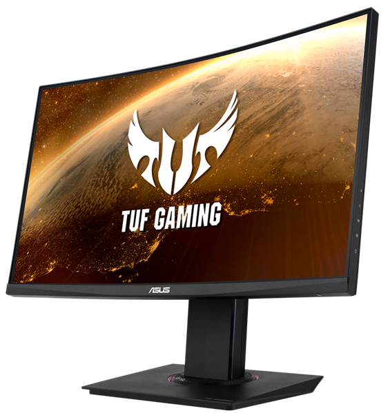 ASUS 23.6" TUF Gaming VG24VQR IPS 1500R Curved 1920x1080 1ms (MPRT) 350cd 165Hz MM HDMI*2, DP Black