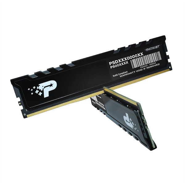 Оперативная память Patriot SL Premium DDR5 DIMM 32GB 4800MHz CL40 2*16GB 40-40-40-77 1.1V with HS