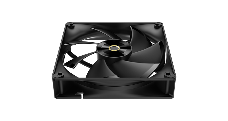 Вентилятор для корпуса Ocypus Delta F12 BK, 120x120x25mm, 4-PIN PWM, 500-2000 RPM, 29 DBA MAX, HYDRO BEARING