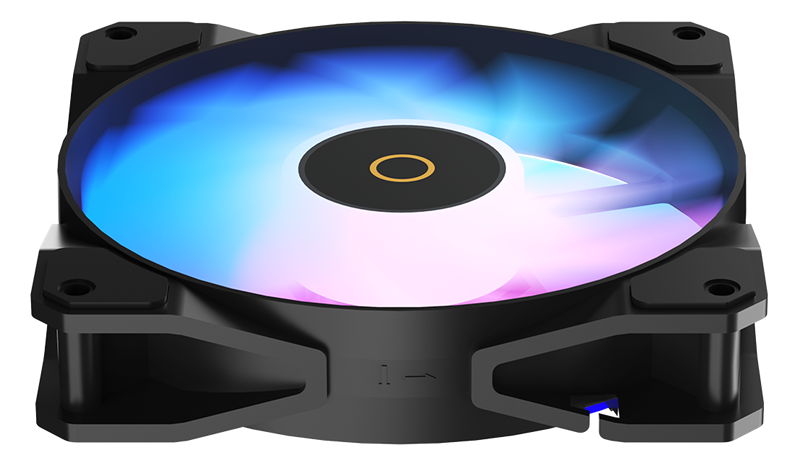 Вентилятор для корпуса Ocypus Beta F12 BK ARGB, 120x120x25mm, 3-PIN, 800-1600 RPM, 29 DBA MAX, HYDRO BEARING