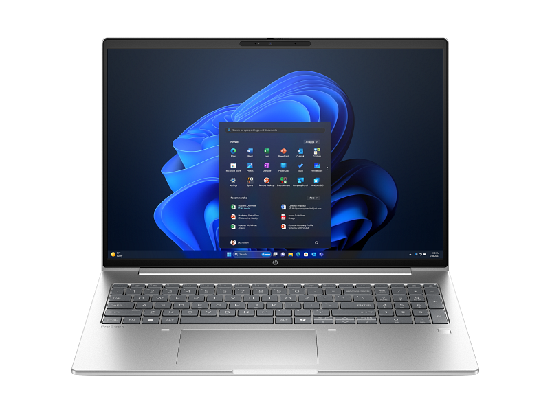 ноутбук HP Probook 4 G1iR Core 7-240H 16" WUXGA (1920x1200) UWVA 300nits 16GB DDR5 5600,1TB SSD,Intel Graphics,48Whr,1y,1.8kg,Win 11 Home/chinese,KB Eng/Rus,Silver