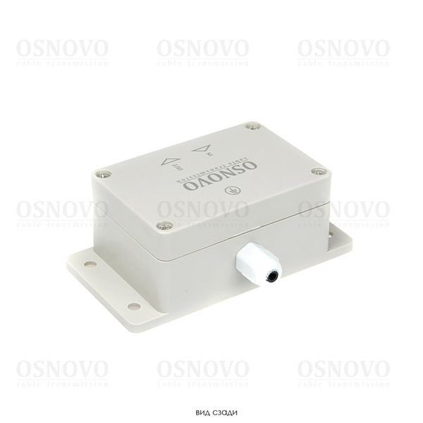Устройство грозозащиты OSNOVO SP-IP/1000PW(ver.2) Уличное устройство грозозащиты для локальной вычислительной сети (скорость до 1000 Мб/с).Совместимо с оборудованием PoE IEEE 802.3af/at/bt. Поддержка PoE устройств мощностью