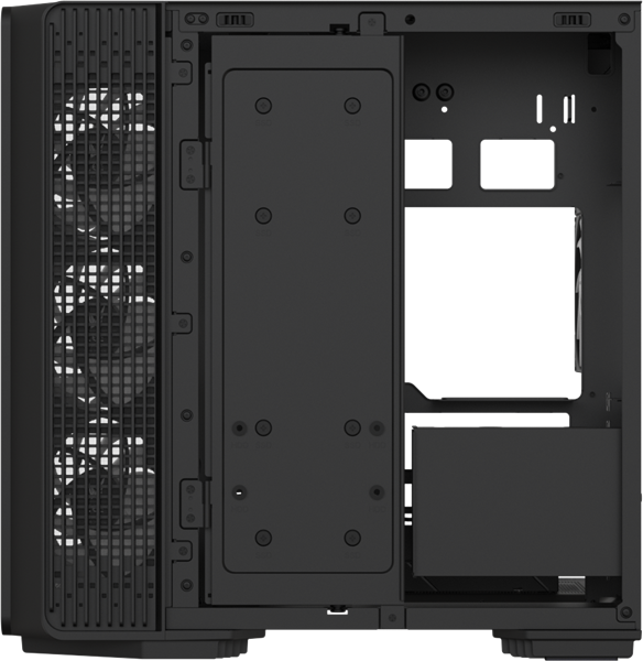 корпус Formula V Line Crystal Z7 PA Black, ATX, TYPE-C*1, USB3.0*1, Front+Side Glass, SIDE 3x PERFORMANCE ARGB, REAR 2x PERFORMANCE ARGB