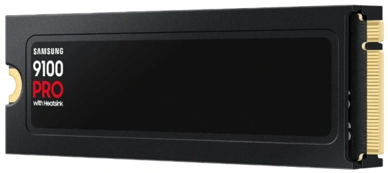Твердотелльный накопитель SSD M.2 (PCI-E NVMe 2.0 Gen 5.0 x4) 8Tb Samsung 9100 PRO (R14800/W13400MB/s) with Heatsink, 1year
