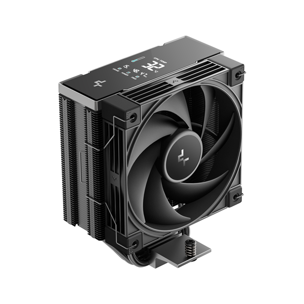 Кулер для процессора DEEPCOOL AK400 G2 DIGITAL NYX LGA1851/1700/1200/115X/AM5/AM4 (12шт/кор, TDP 220W, PWM, Fan 120mm, 4 тепл. трубки, черный) RET (R-AK400G2-BKNNMN-GJD-1)