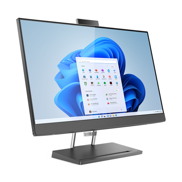 Lenovo IdeaCentre AIO 3 27IAH7 27" QHD (2560x1440) IPS 350N 100hz, i5-13500H, 2x8GB DDR5 5200, 1TB SSD M.2, Intel Iris Xe, WiFi, BT, NoDVD, IR&5.0 Cam, USB KB&Mouse, Win 11 Pro, Black 1Y