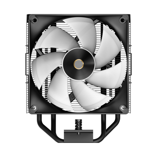 Кулер для процессора Ocypus Delta A40 BK ARGB, 120mm ARGB FAN, Top Panel, 4 HEAT PIPES, 4-PIN PWM, 500-2000 RPM, 29DBA, HYDRO BEARING, LGA115X/1200/1700/18XX, AM4/AM5