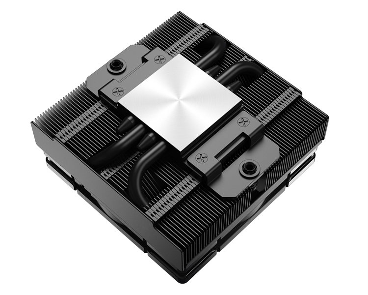 Кулер для процессора ID-COOLING IS-47-XT LGA1700/1200/115X/AM4 низкопрофильный высота 47mm (24шт/кор, TDP 95W, PWM, 4 тепл.трубки + медная база, FAN 92mm, черный) BOX