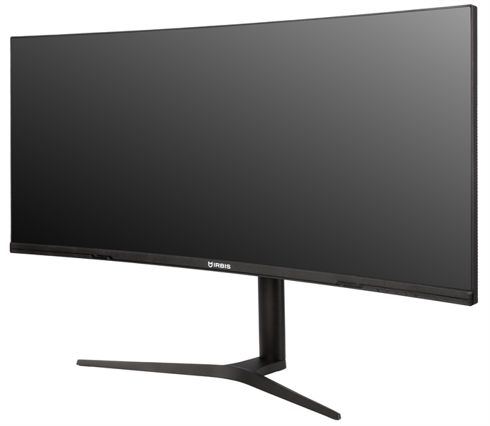 Монитор 37.5'' IRBIS NOBLEVIEW 38 LED Monitor Curved 3840x1600, 21:9, IPS, 300 cd/m2, 2000:1, 3ms, HDMI, DP USB-C(65W) USB-Ax2 USB-B 75Hz Tilt Height Swivel Speak VESA Black 3y (China)