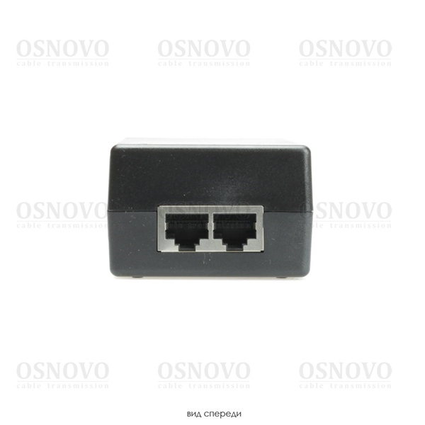 PoE-инжектор OSNOVO Midspan-1/650GA PoE-инжектор Gigabit Ethernet на 1 порт, мощностью до 65W. Совместим с оборудованием PoE IEEE 802.3af/at/bt. Мощность PoE на порт - до 65W. Напряжение PoE - 52V(конт. 1,2,4,5(+)