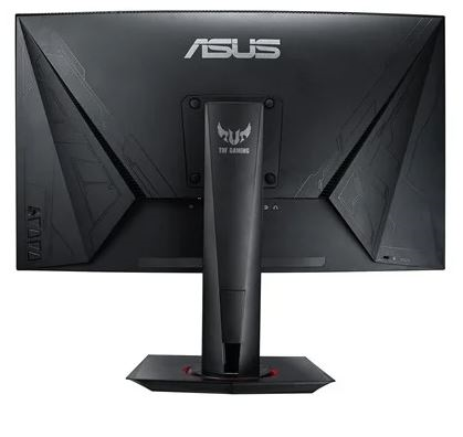 ASUS 27" VG27VQ VA LED curved, 1920x1080, ProGaming, 1ms, 400cd/m2, 178°/178°, 100Mln:1, 165Hz, FreeSync, DVI, HDMI, DP, Speakers, HAS, Swivel, Tilt, VESA, Black, 90LM0510-B01E70 3 years