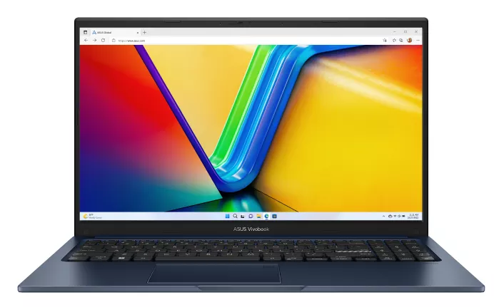 Ноутбук ASUS Vivobook 15 X1504VA-BQ4163 Intel Core 7 150U/DDR5 16GB/512Gb SSD/Intel Graphics/15.6" FHD (1920x1080) 16:9/Wi-Fi 6+ BT 5.2/No OS/Quiet Blue/1.70 Kg