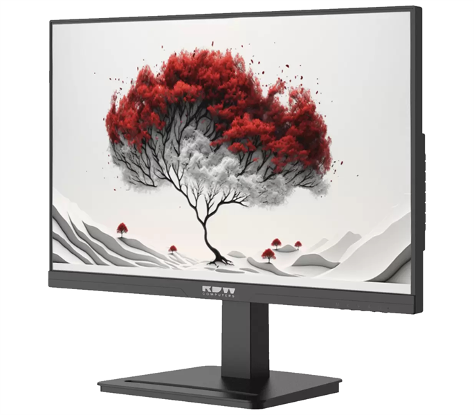 Монитор RDW2401K ЕМТЦ.467846.005-01 23,8" 1920x1080(FHD) IPS 120Hz 4мс 178°/178 350cd VGA HDMI DP аудио вход/выход Рег. по высоте, Портретный режим, Поворот вокруг своей оси,наклон,Внешний БП,Динамики, черный